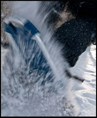 Snowshoes on the move